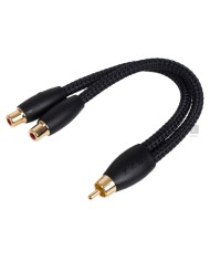 Cavo splitter segnale da mono a stereo  Audioquest FLX-X RCA (M-22F)