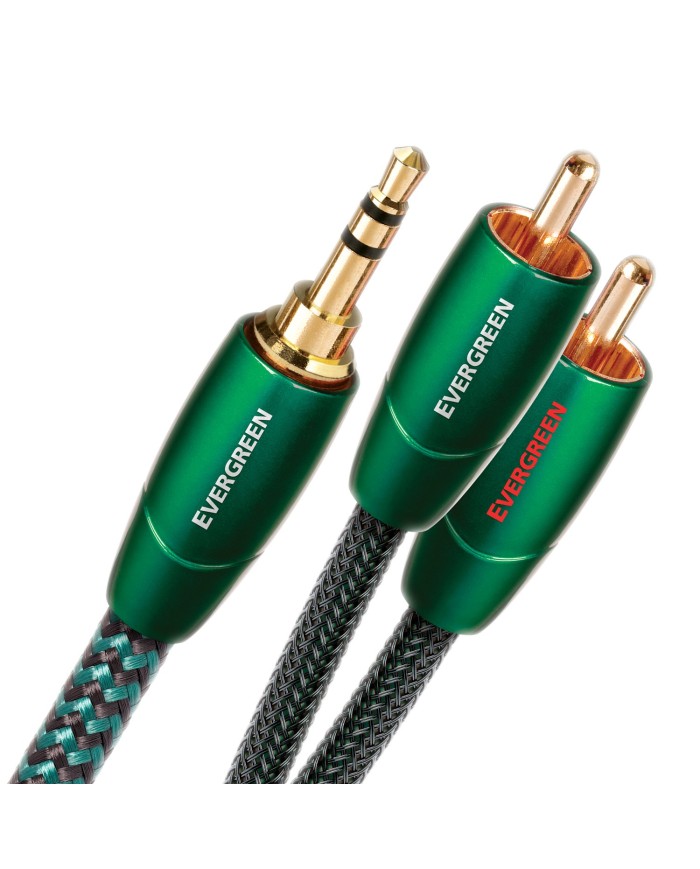 AUDIOQUEST EVERGREEN 0,6 MT 3,5mm- RCA