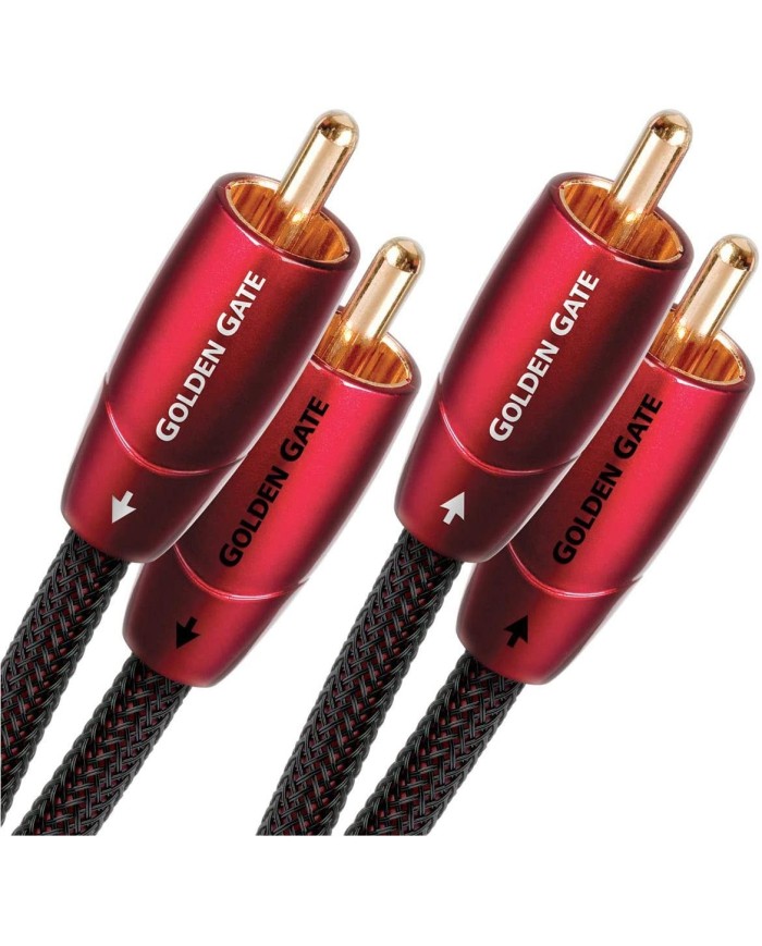 Cavo di segnale audio analogico RCA-RCA  Audioquest Golden Gate