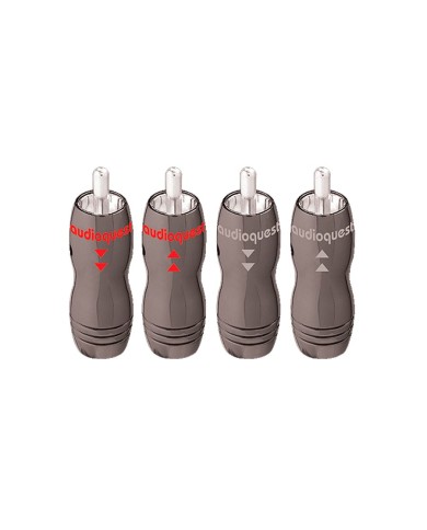 Connettore RCA maschio (set di 4)  Audioquest RCA-800 maschio (Male)
