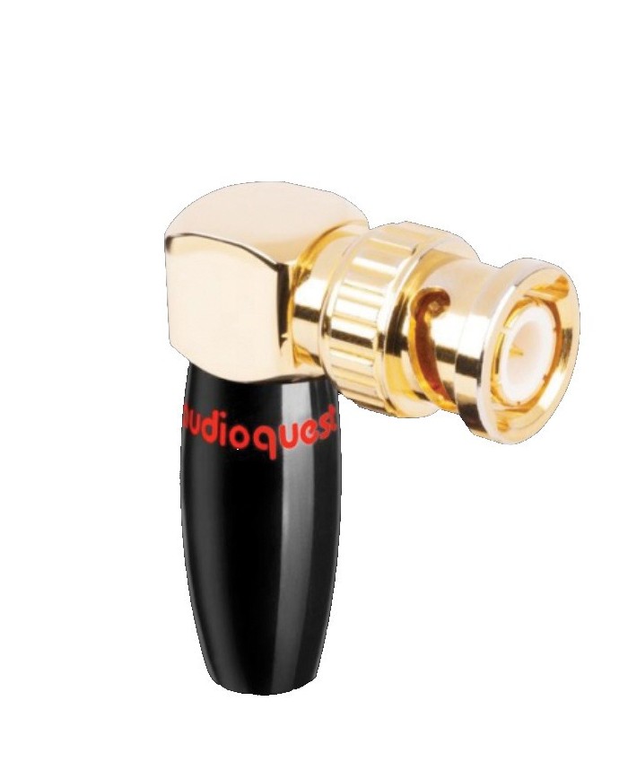 Connettore/adattatore BNC angolo retto  Audioquest right angle BNC-90