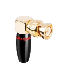 Connettore/adattatore BNC angolo retto  Audioquest right angle BNC-90