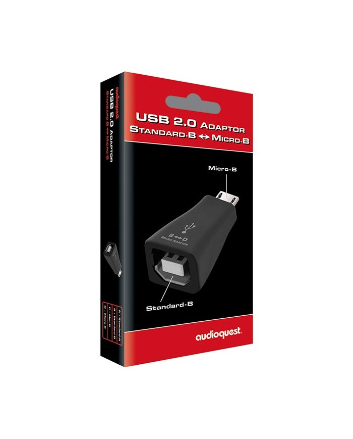 Adattatore da USB B a Micro B 2.0  Audioquest