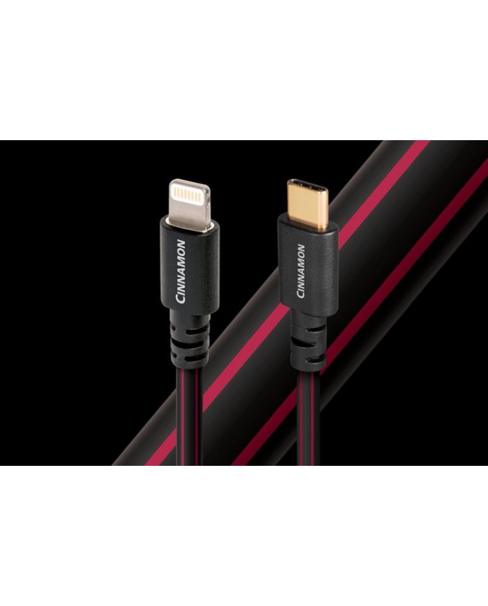 Cavo USB-C a LIGHTNING  Audioquest Cinnamon