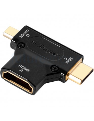 Audioquest HDMI A-C/D ADAPTOR  Adattatore da hdmi A a hdmi MINI C e MICRO D