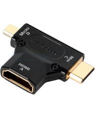 Adattatore HDMI A a Mini C e Micro D  Audioquest HDMI A-C/D Adaptor