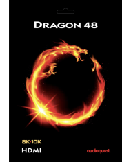Cavo HDMI 48 Gbps fino a 10K  Audioquest HDMI 2.1 Dragon 48