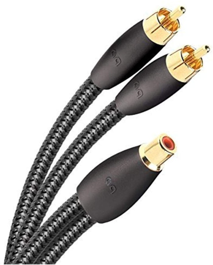 Splitter RCA femmina a 2x RCA maschio  Audioquest FLX-X RCA Splitter