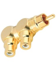 Splitter RCA M - 2x RCA F  Audioquest M22F-HRD Hard RCA Splitter