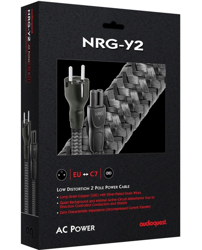 Cavo di alimentazione IEC-C7  Audioquest NRG Y2 EU