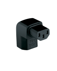 Adattatore femmina-maschio a 90�  Audioquest IEC C-13 90�/1