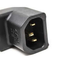 Adattatore femmina-maschio a 90�  Audioquest IEC C-13 90�/2