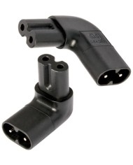Adattatore IEC da C7 femmina a C8 maschio  Audioquest C7 90�