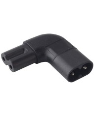 Adattatore IEC da C7 femmina a C8 maschio  Audioquest C7 90�