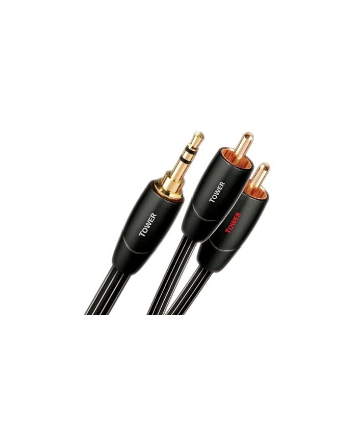 Cavo jack 3.5mm mini maschio a 2 RCA  Audioquest Tower