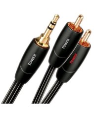 Cavo jack 3.5mm mini maschio a 2 RCA  Audioquest Tower