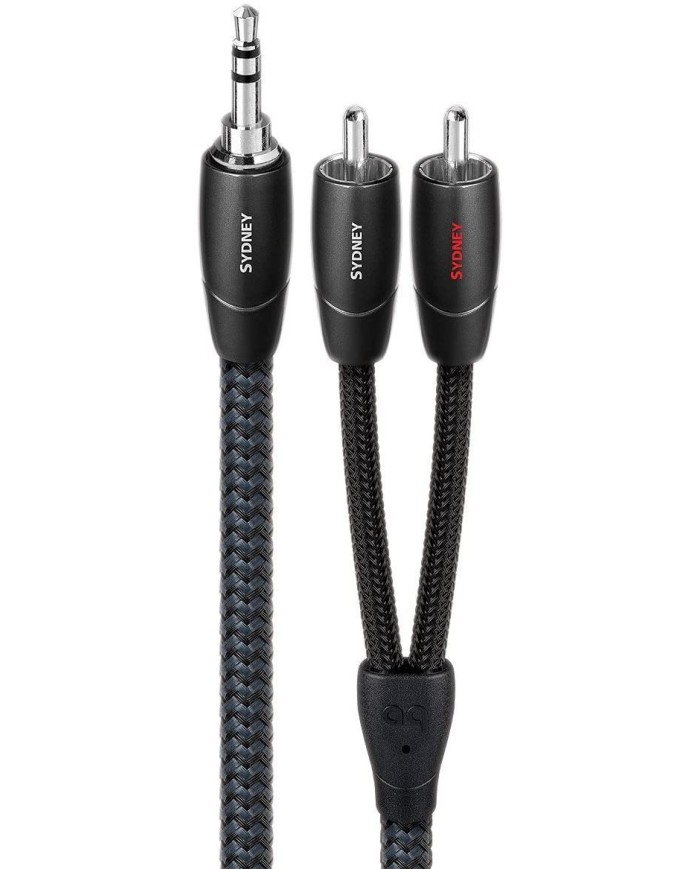 Cavo segnale analogico  Audioquest Sydney jack 3.5mm maschio a 2 RCA