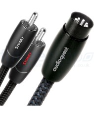 Cavo segnale analogico  Audioquest Sydney da 5 Pin DIN a 2 RCA maschio