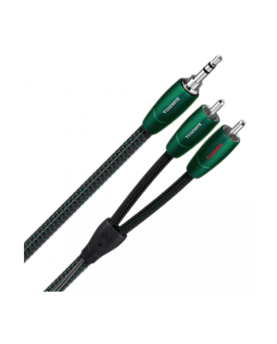 Cavo di segnale jack 3.5mm maschio a 2 RCA  Audioquest Yosemite