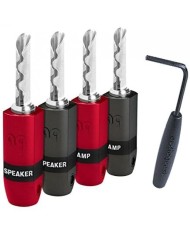 Connettore  Audioquest SureGrip 300 BFA/Banana Silver (incluso nel prezzo)