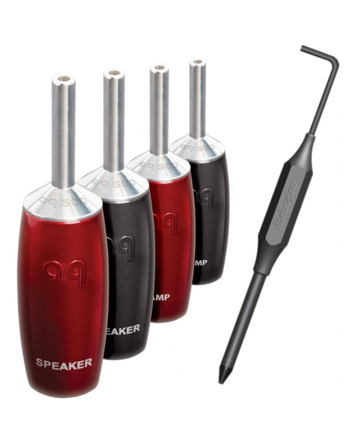 Connettore  Audioquest SureGrip 500 Banana Silver