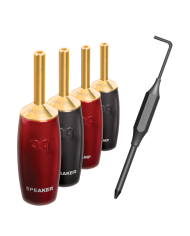 Connettore  Audioquest SureGrip 500 Banana Gold, spinotti a banana audioquest