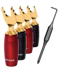 Connettore  Audioquest SureGrip 500 BFA/Spade Gold