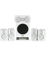 Kit Home cinema con sub attivo  Wharfedale DX-2 5.1 HCP  colore bianco