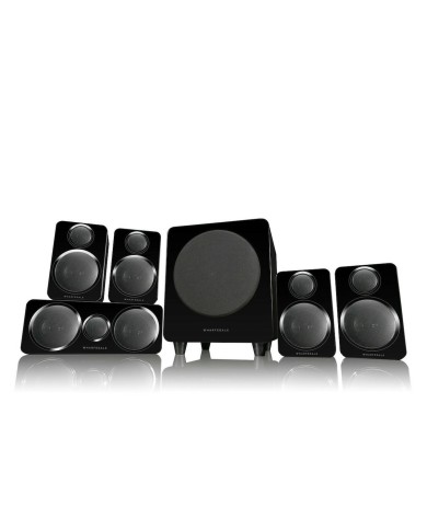 Kit Home cinema con sub attivo  Wharfedale DX-2 5.1 HCP  colore nero