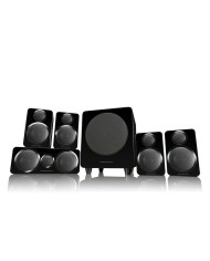 Kit Home cinema con sub attivo  Wharfedale DX-2 5.1 HCP  colore nero