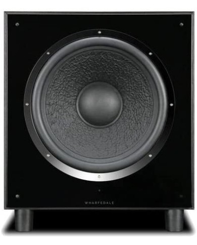 Subwoofer attivo  bass reflex  woofer 30 cm  Wharfedale SW12  Nero