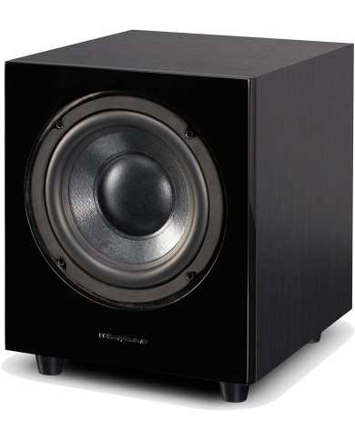 Subwoofer attivo  bass reflex  woofer da 20 cm  Wharfedale WH-D8  Nero