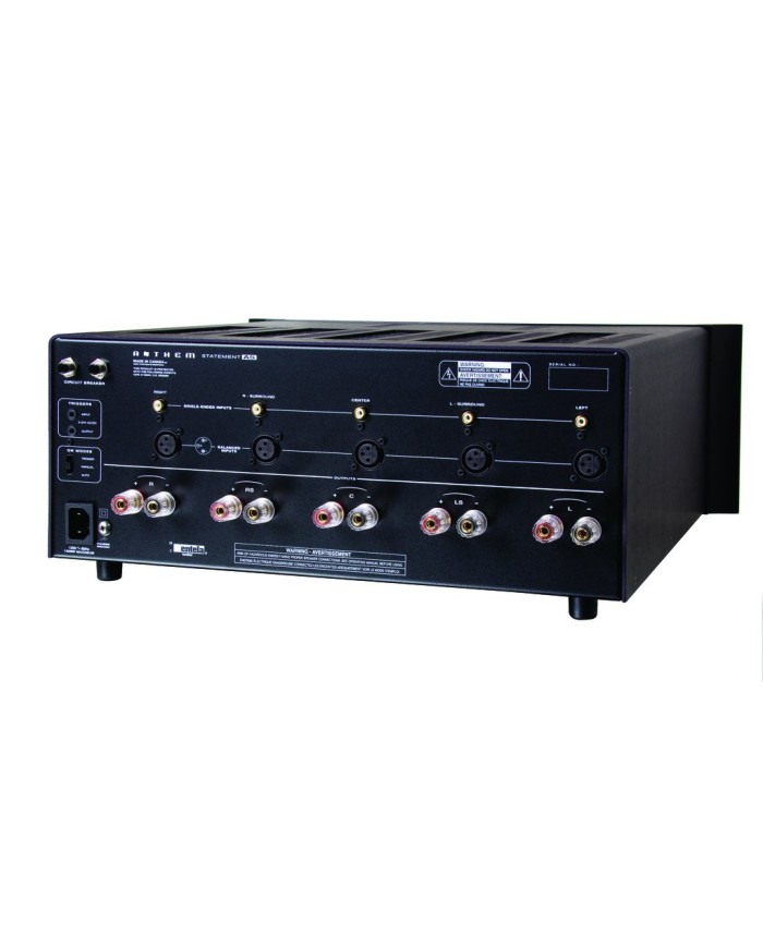 ANTHEM A5 FINALE DI POTENZA 5 CANALI DA 225 WATT IN RMS