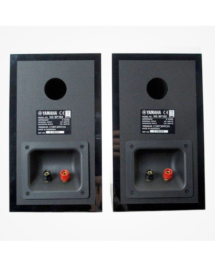 Coppia diffusori scaffale 2 vie  110 W  Yamaha NS-BP 182 Piano Black