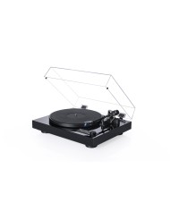 Giradischi a trazione diretta  plinto MDF  Dual CS 618Q  Black Vinil