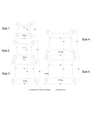 Base antivibrazione per diffusori e subwoofer Townshend SEISMIC PODIUM