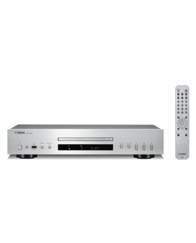 Lettore CD con DAC a 192 kHz/24 bit  Yamaha CD-S303 Silver