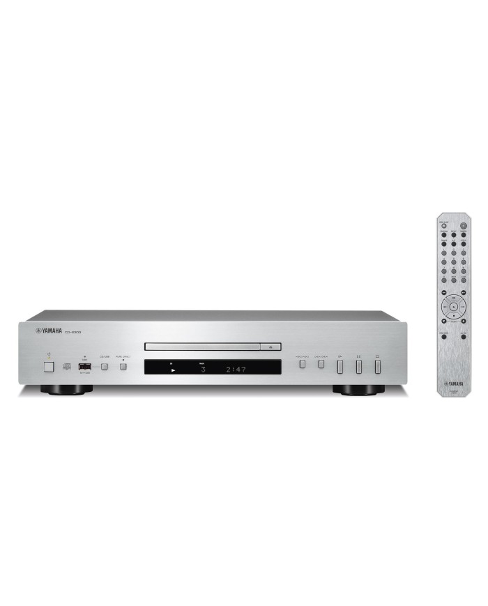 Lettore CD con DAC a 192 kHz/24 bit  Yamaha CD-S303 Silver