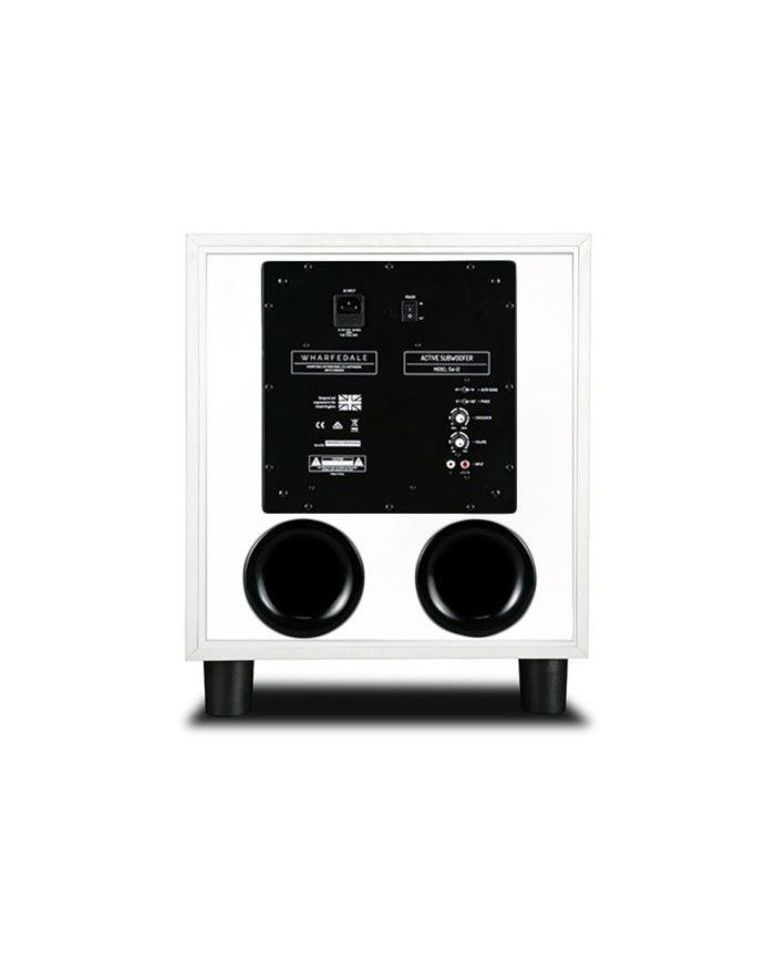 Subwoofer attivo  bass reflex  woofer 30 cm  Wharfedale SW12  Bianco