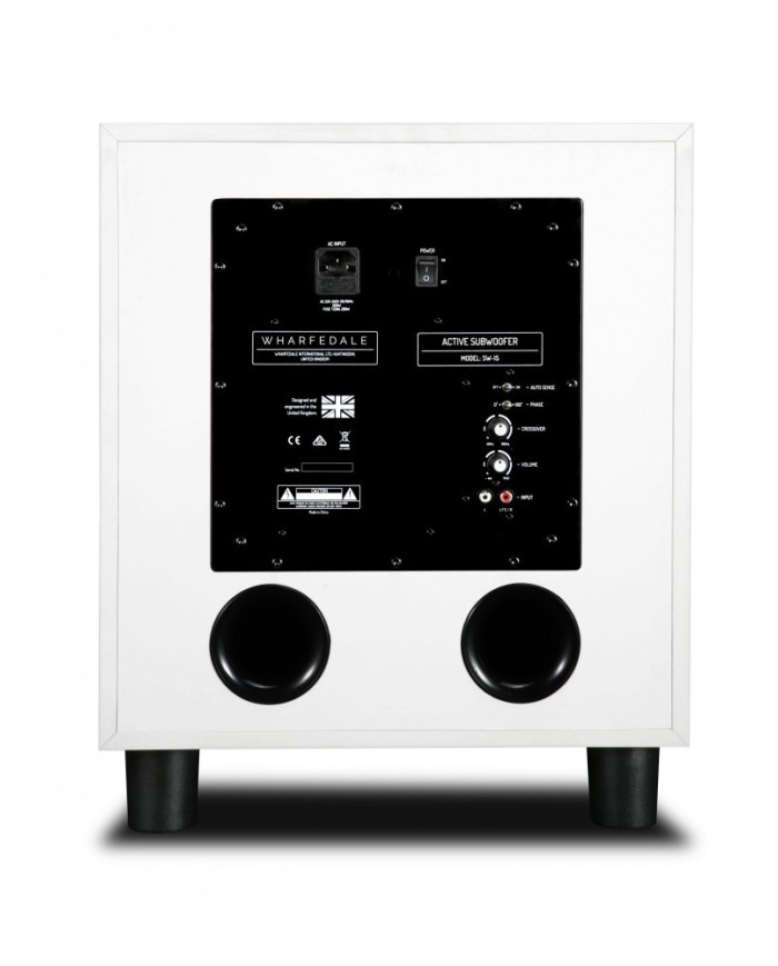 Subwoofer attivo  bass reflex 400W  woofer 38cm  Wharfedale SW15  Bianco
