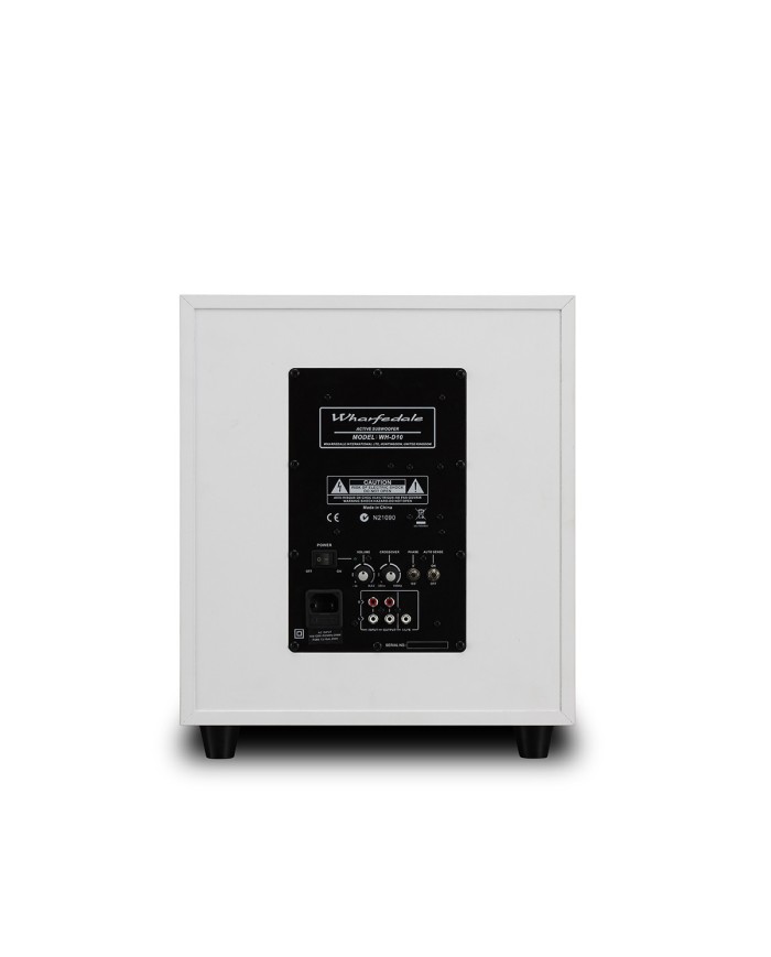 Subwoofer attivo  bass reflex  woofer 25 cm  Wharfedale WH-D10  Bianco