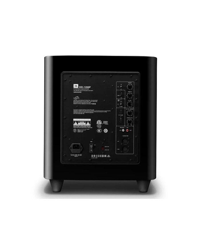 Subwoofer attivo bass reflex 1000W  JBL SYNTHESIS HDI-1200P  Gloss Black