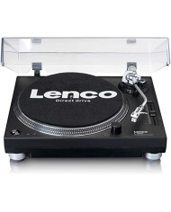 Giradischi a trasmissione diretta codifica USB/PC  Lenco L-3809  Nero