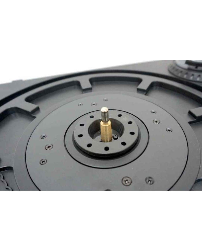 Giradischi a trasmissione diretta codifica USB/PC  Lenco L-3809  Nero