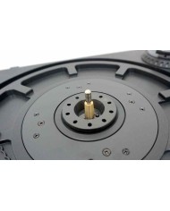 Giradischi a trasmissione diretta codifica USB/PC  Lenco L-3809  Nero