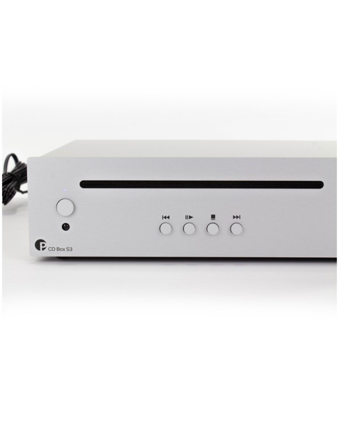 Lettore CD  CD-R  CD-RW  Carica slot-in  Pro-Ject CD Box S3  Silver
