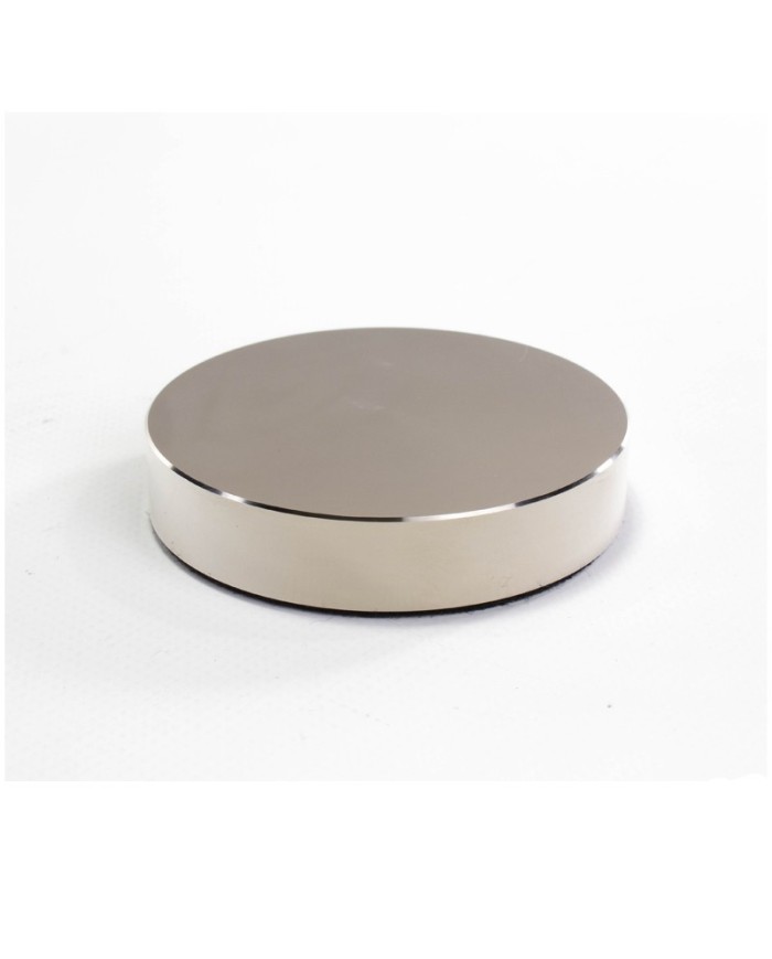 Clamp in alluminio nichelato per giradischi  Pro-Ject Record Puck Pro