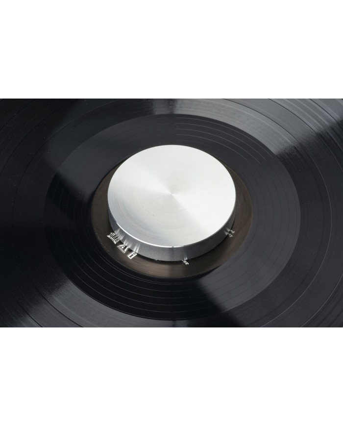 Clamp in alluminio per giradischi  Pro-Ject Record Puck E  Silver