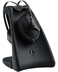 Stand per cuffie in pelle brandizzato  Meze Audio