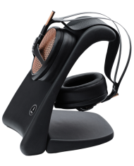 Stand per cuffie in pelle brandizzato  Meze Audio